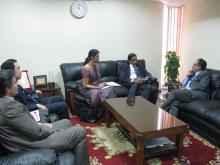 Dr. A. Rohan Perera visit to AALCO