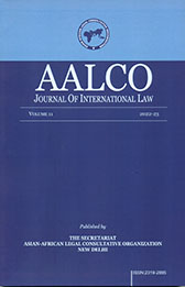 AALCO Journal 2022