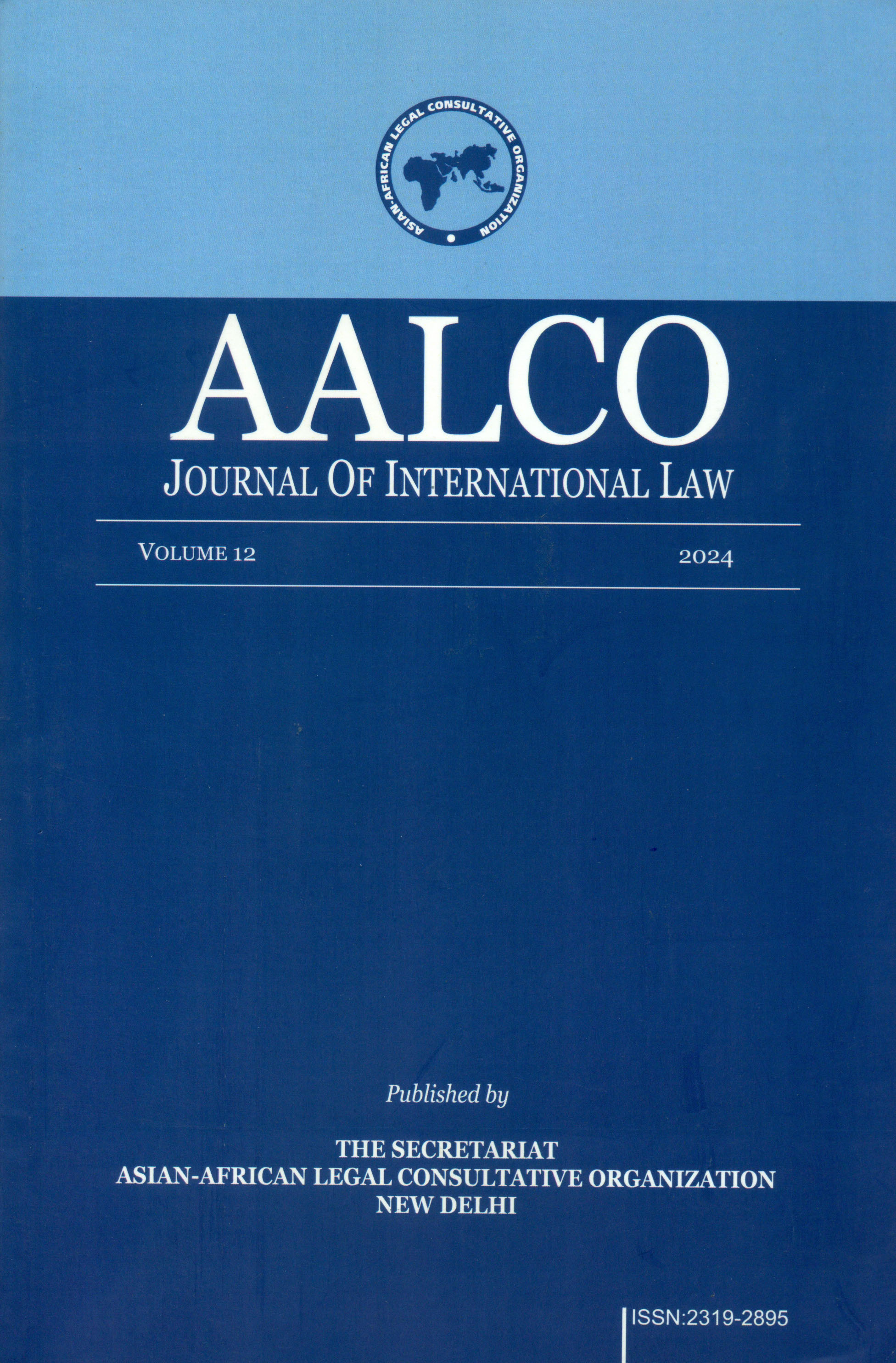 AALCO Journal Volume 12 2024