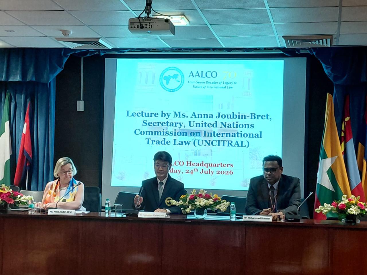 AALCO Hosts Distinguished Lecture by UNCITRAL Secretary