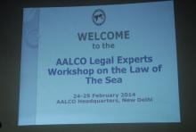 Legal Experts Workshop on Law of the Sea 24-25 February 2014