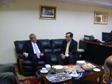 Visit of President of 50th Session of AALCO -24 January 2012