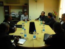 Honourable Minister from U.R. Tanzania visit to AALCO