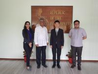Courtesy Visit of the Secretary General of AALCO to the Embassy of the Republic of the Philippines New Delhi