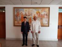 Courtesy Visit of the Secretary-General of AALCO to the High Commission of the Democratic Socialist Republic of Sri Lanka, New Delhi